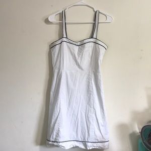 White 90s dress